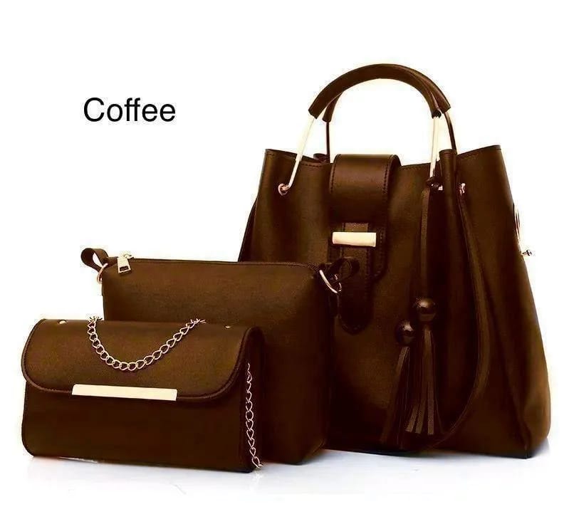 Premium Rexine Handbag Set for Girls